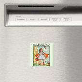 Rotkäppchen Vintage Süß Magnet (In Situ (Geschirrspüler))