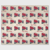 Rotkäppepapier Geschenkpapier (Flach)