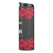 Rotkarnation Thermosbecher (Nach rechts gedreht)