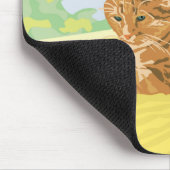 Rotkatze Mousepad (Ecke)