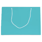 Rotkehlchen Ei Blau Große Geschenktüte (Vorderseite)