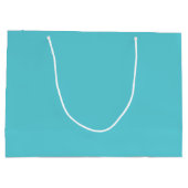 Rotkehlchen Ei Blau Große Geschenktüte (Rückseite)