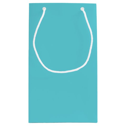 Rotkehlchen Ei Blau Kleine Geschenktüte (Rückseite)