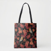 Rotkehlchen im Ahornbaum Tasche (Vorderseite)