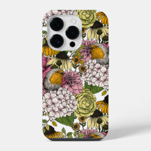 Rotkehlchen im Garten iPhone 14 Pro Hülle