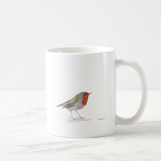 Rotkehlchen Kaffeetasse (Rechts)