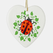 Rotkehlchen Keramik Ornament (Rechts)