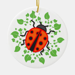 Rotkehlchen Keramikornament