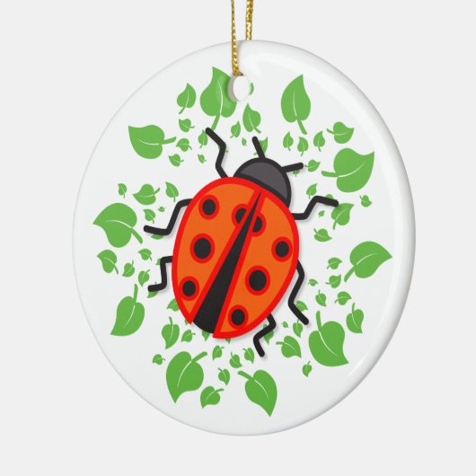 Rotkehlchen Keramikornament (Links)