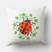 Rotkehlchen Kissen (Rückseite)