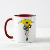 Rotkehlchen läuft tasse (Links)