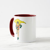 Rotkehlchen läuft tasse (Vorderseite Links)