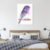 Rotkehlchen Leinwanddruck (Insitu (Schlafzimmer))