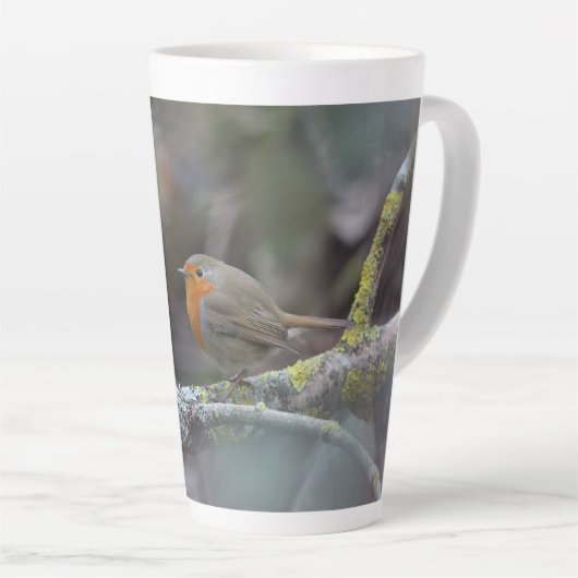 Rotkehlchen Milchtasse (Rechte Ecke)