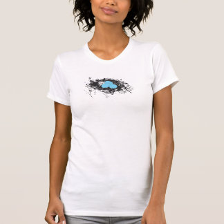 Rotkehlchen-Nest T-Shirt