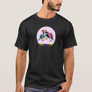 Rotkehlchen Papageitaucher Vogel Erster Schultag E T-Shirt