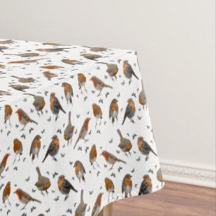 Rotkehlchen-Party-Tischdecke (Farbe wählen) Tischdecke