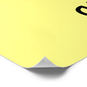 Rotkehlchen Poster (Ecke)