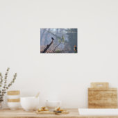 Rotkehlchen Poster (Küche)