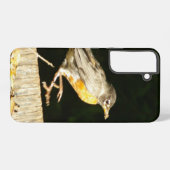 Rotkehlchen Samsung Galaxy Hülle (Rückseite (Horizontal))