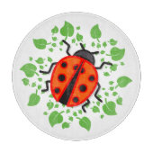 Rotkehlchen Schneidebrett (Vorderseite)