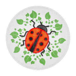 Rotkehlchen Schneidebrett