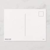 Rotkehlchen-Weihnachtskarte Schnee, Weihnachtskart Feiertagspostkarte (Rückseite)