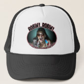 Rotkehlchenhut Truckerkappe (Vorderseite)