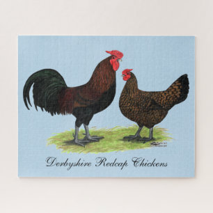 Rotkehlhühner Puzzle