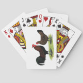 Rotkehlhühner Spielkarten (Rückseite)