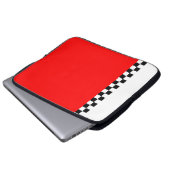 Rotkehlstreifen Laptopschutzhülle (Vorne Knopf)