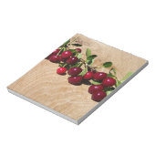 Rotkirschen Notizblock (Rotiert)