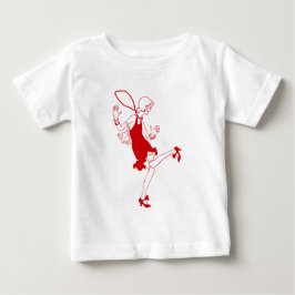 Rotklappenmädchen Baby T-shirt