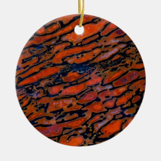 Rotknochen Keramikornament (Vorne)