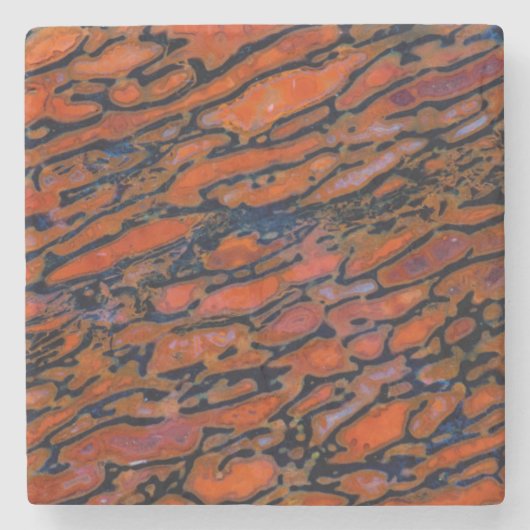 Rotknochen Steinuntersetzer (Vorderseite)