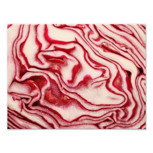 Rotkohl Fotodruck (Vorne)