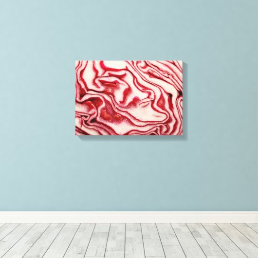 Rotkohl Leinwanddruck (Insitu (Holzboden))