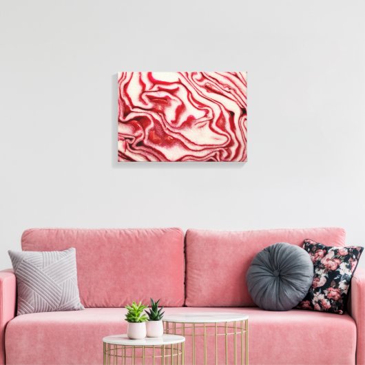 Rotkohl Leinwanddruck (Insitu (Wohnzimmer))