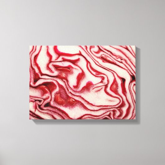 Rotkohl Leinwanddruck (Vorderseite)