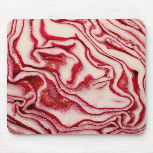 Rotkohl Mousepad (Vorne)