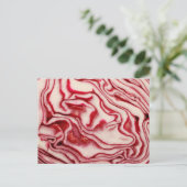 Rotkohl Postkarte (Stehend Vorderseite)