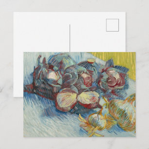 Rotkohl und Knoblauch Vincent van Gogh Postkarte