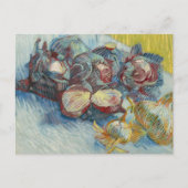Rotkohl und Knoblauch Vincent van Gogh Postkarte (Vorderseite)