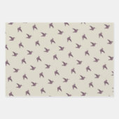 Rotkohlmuster Geschenkpapier Set (Vorderseite 3)