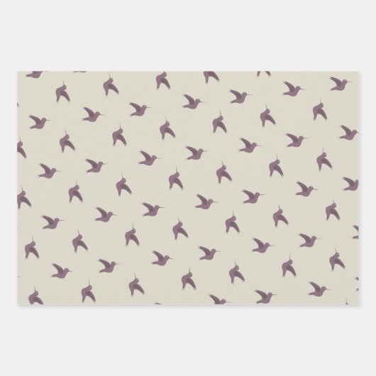 Rotkohlmuster Geschenkpapier Set (Vorderseite 3)