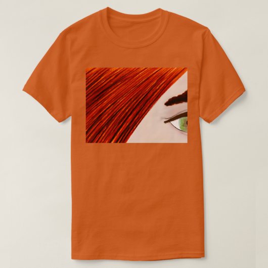 Rotkopfauge T-Shirt (Design vorne)