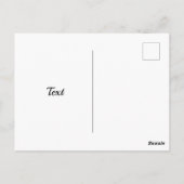 Rotkopffahrer-Rucksack Pinup Girl Postcard Postkarte (Rückseite)