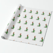 Rotkopffahrer-Rucksack Pinup Girl Wrapping Paper Geschenkpapier (Ungerollt)