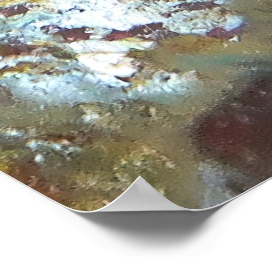 Rotkopffisch Poster (Ecke)