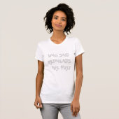 Rotkopfhemd-Redewendungen T-Shirt (Vorne ganz)